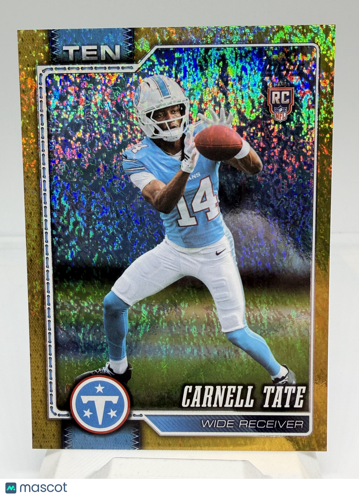 2026 Topps Carnell Tate #318 Gold Foil /50 RC