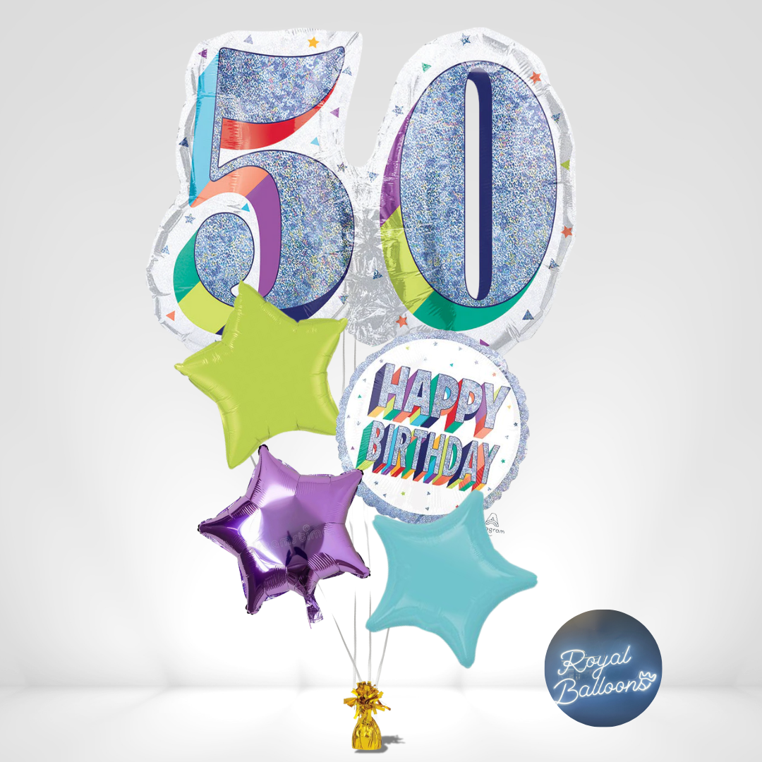 Silver Milestone Age Birthday