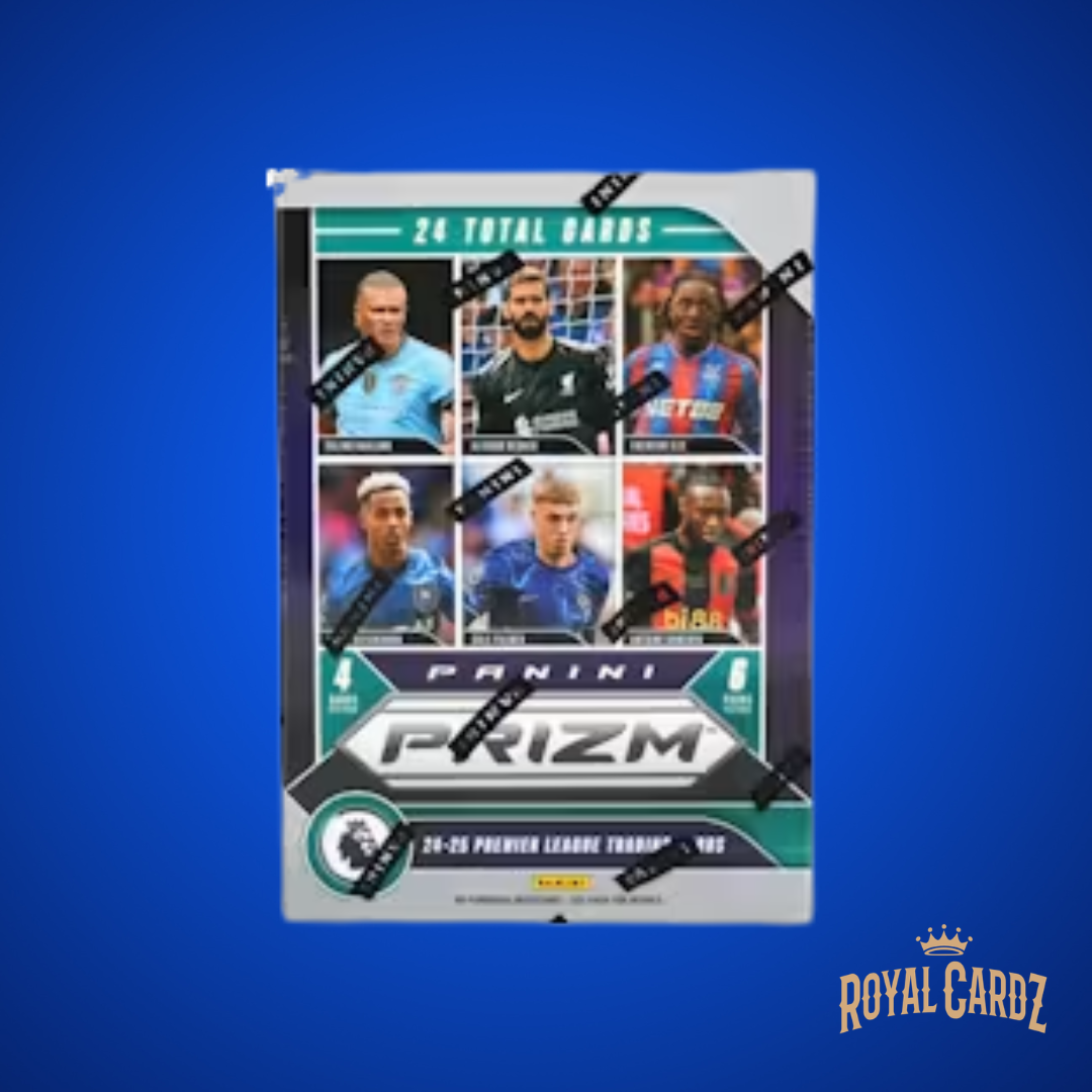2024/25 Panini Prizm Premier League EPL Soccer Blaster Box – Pink Mosaic Prizms