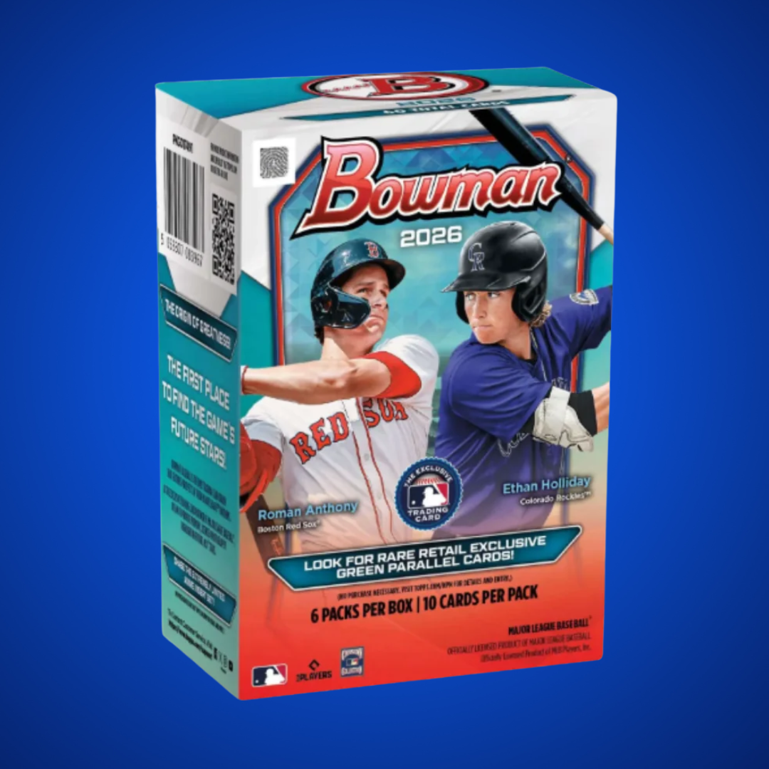 2026 Bowman Baseball Blaster Box – Green Parallels