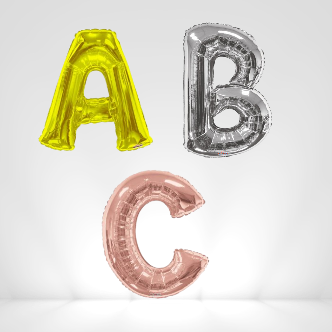 Large Letter Balloons