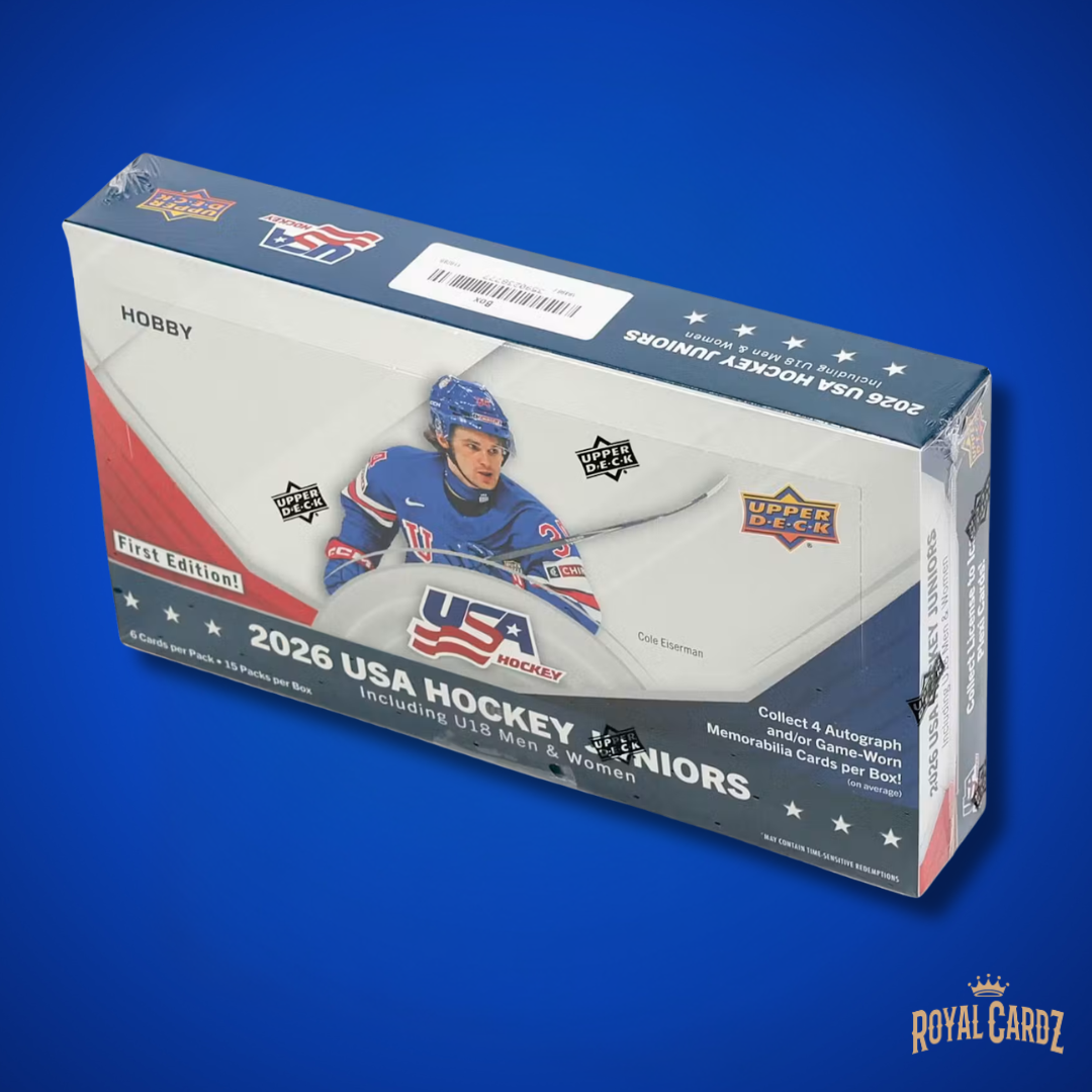 2026 Upper Deck Team USA Juniors Hockey Hobby Box