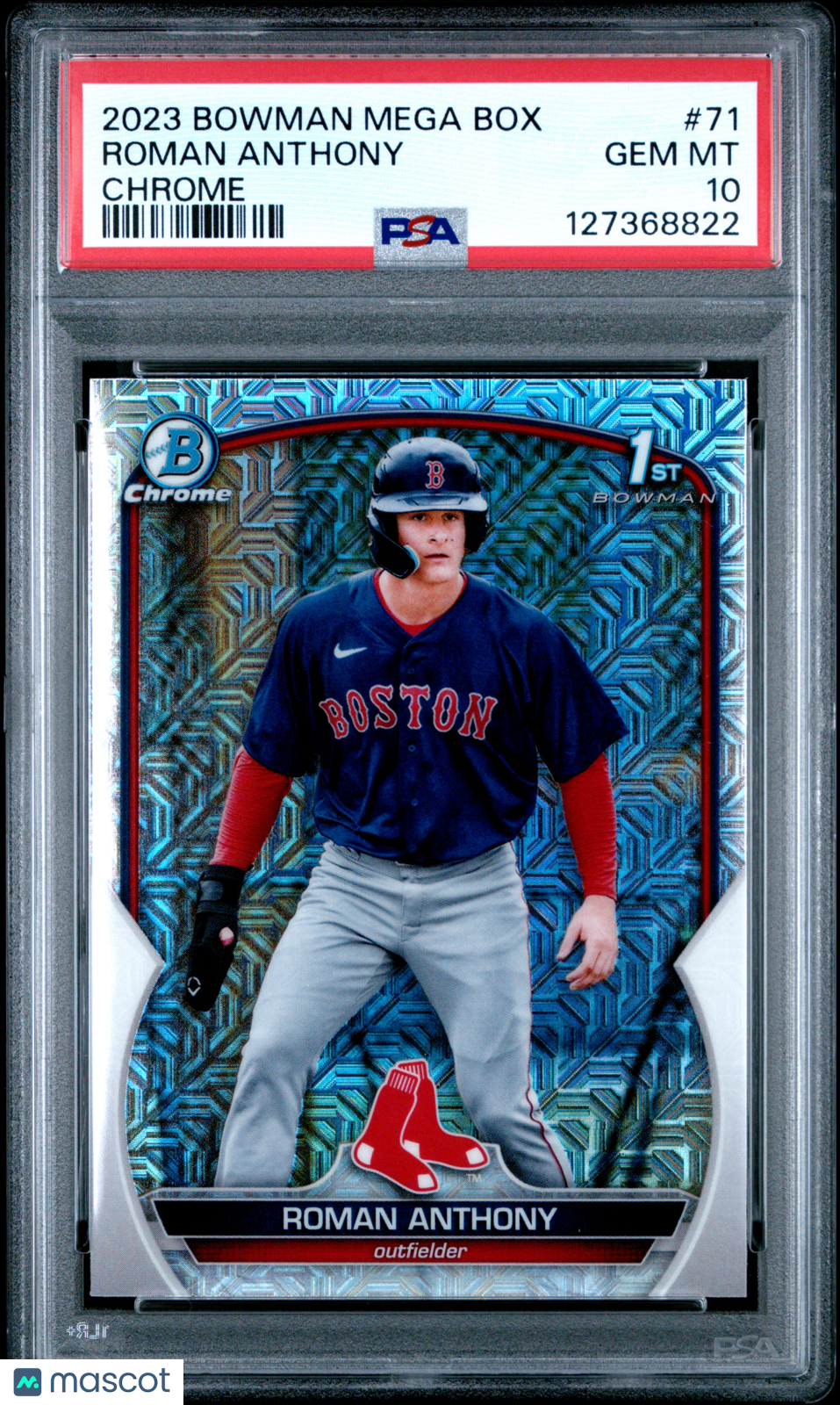 2023 Bowman Mega Box Chrome Roman Anthony #71 PSA 10