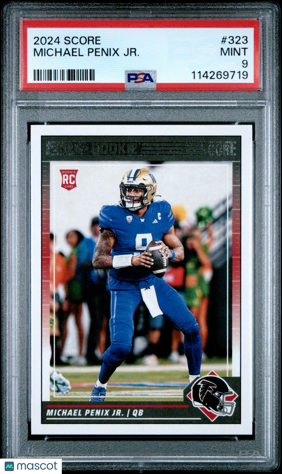 2024 Panini Score Michael Penix JR. #323 PSA 9